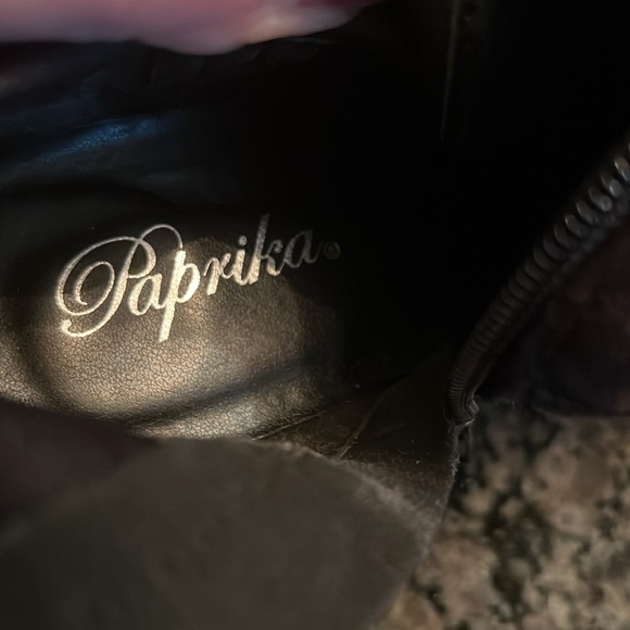 Paprika over knee boots - Picture 8 of 10